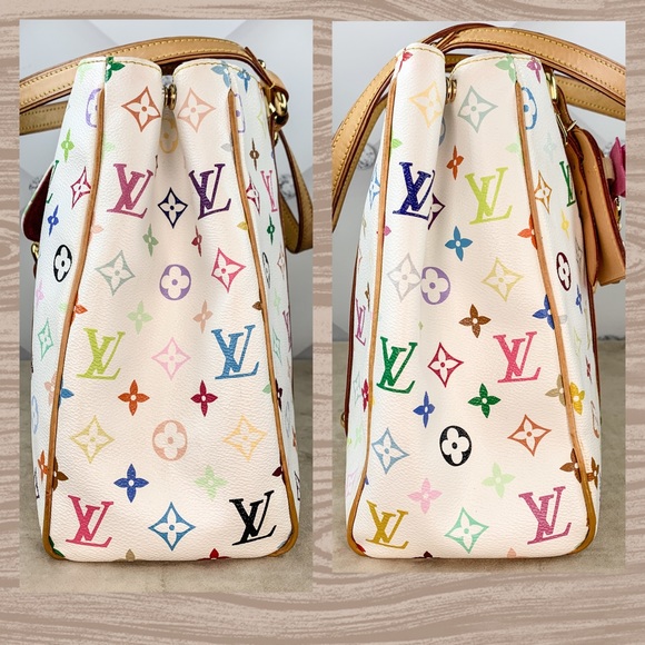 SOLD Louis Vuitton Aurelia MM White Monogram - Picture 6 of 14